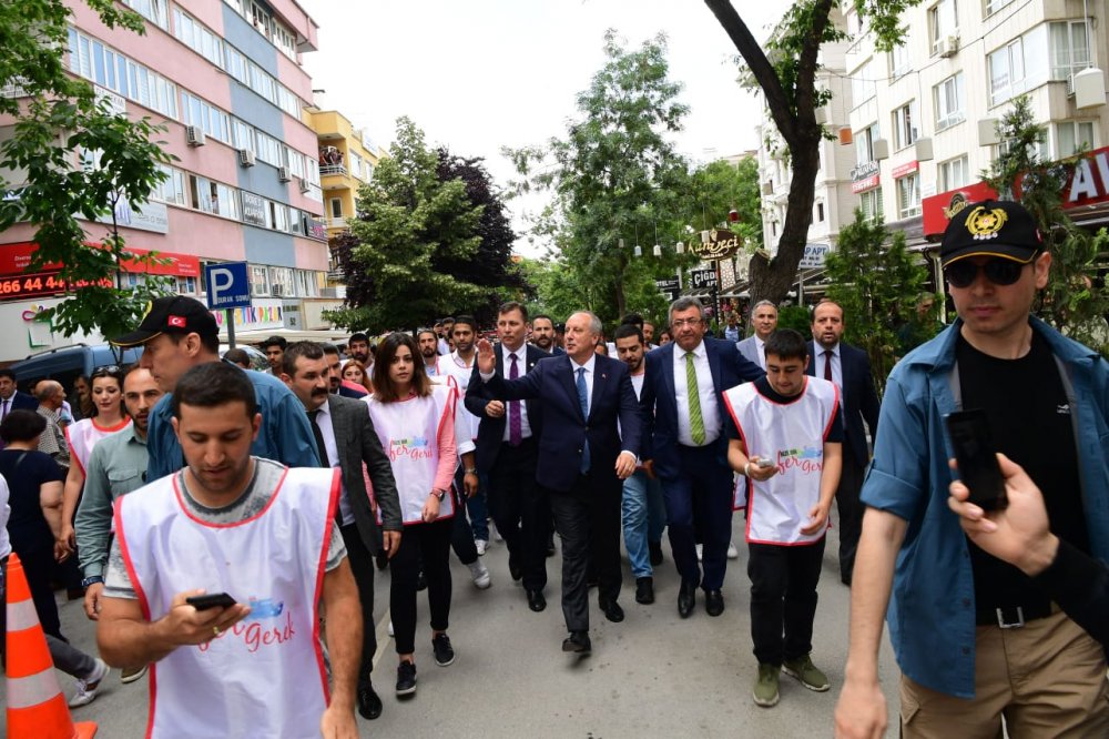 Muharrem İnce'den sendika ve meslek odalarına ziyaret