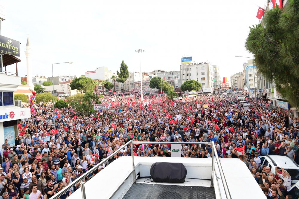Muharrem İnce İzmir Aliağa'da halka seslendi