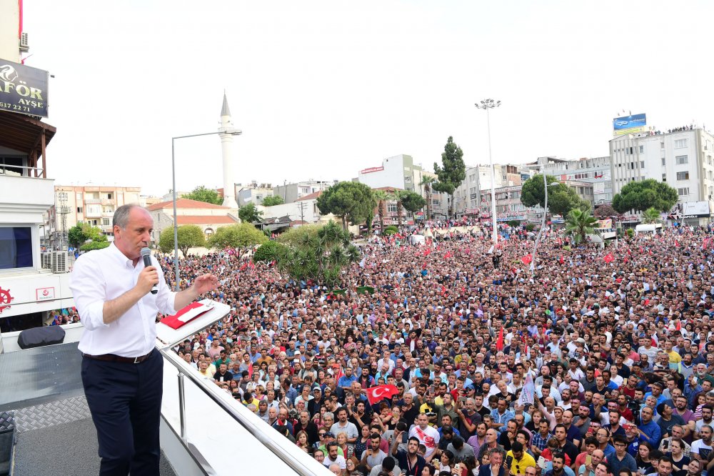 Muharrem İnce İzmir Aliağa'da halka seslendi