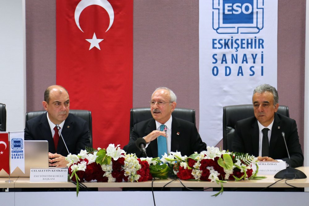 Kılıçdaroğlu, Eskişehir Sanayi Odası'nı ziyaret etti