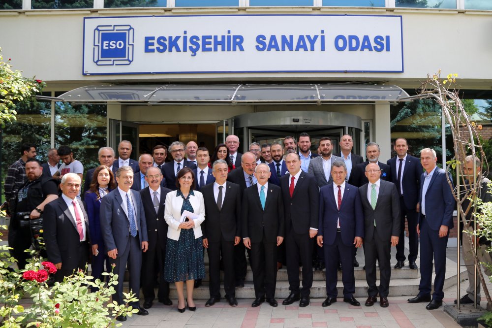 Kılıçdaroğlu, Eskişehir Sanayi Odası'nı ziyaret etti