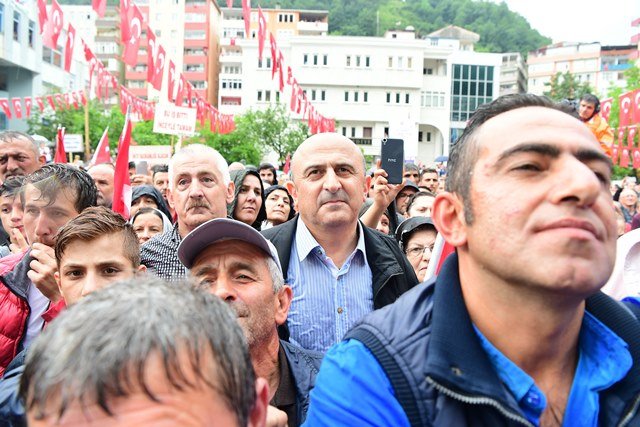 Muharrem İnce Artin mitinginde konuştu