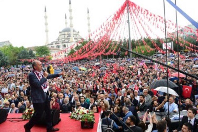 Muharrem İnce Kırıkkale mitinginde konuştu