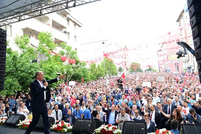 Muharrem İnce Nevşehir mitinginde konuştu