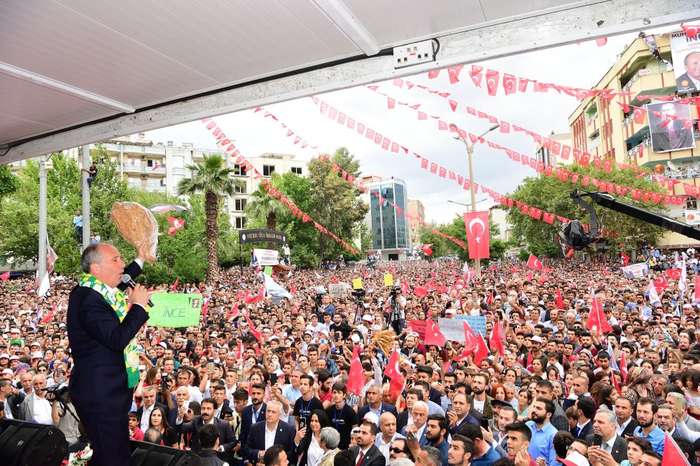 Muharrem İnce Adıyaman'da halka seslendi