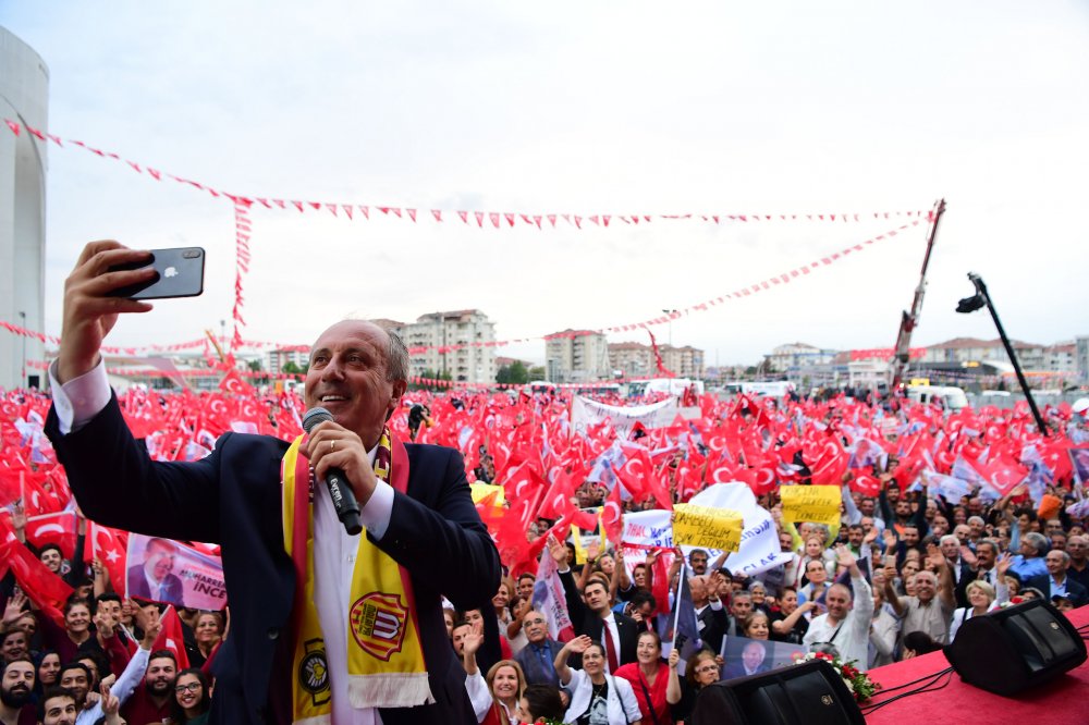 Muharrem İnce Malatya'da halka hitap etti