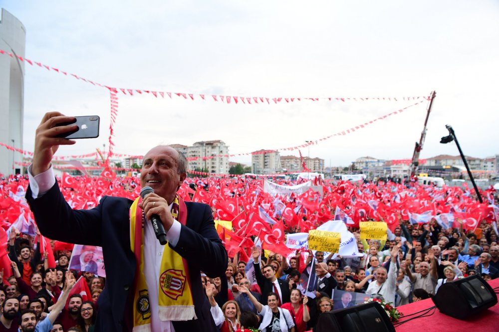 Muharrem İnce Malatya'da halka hitap etti