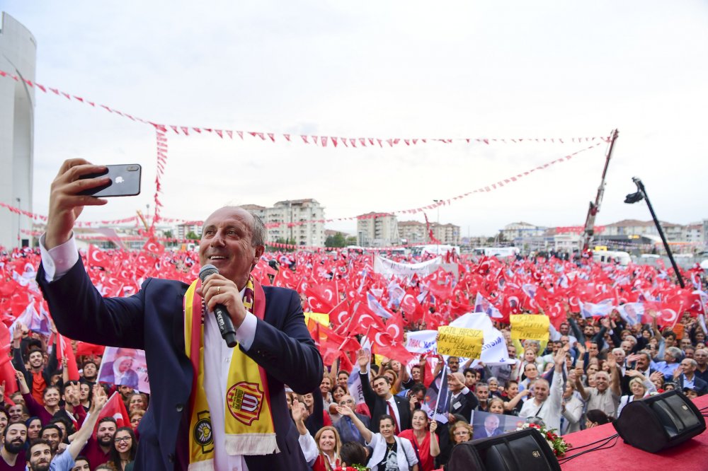 Muharrem İnce Malatya'da halka hitap etti