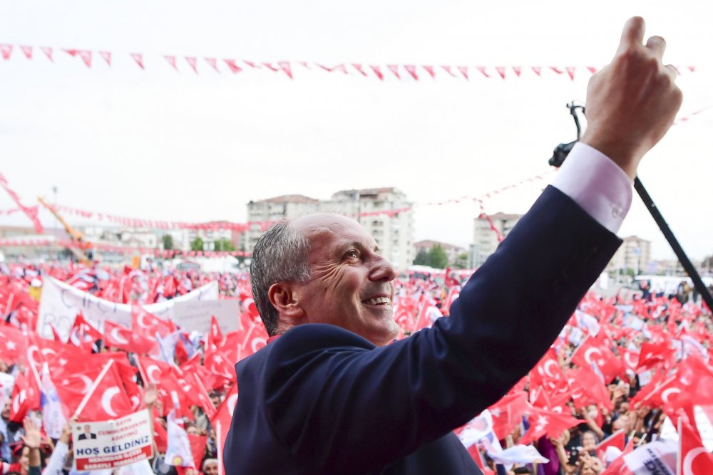 Muharrem İnce Malatya'da halka hitap etti