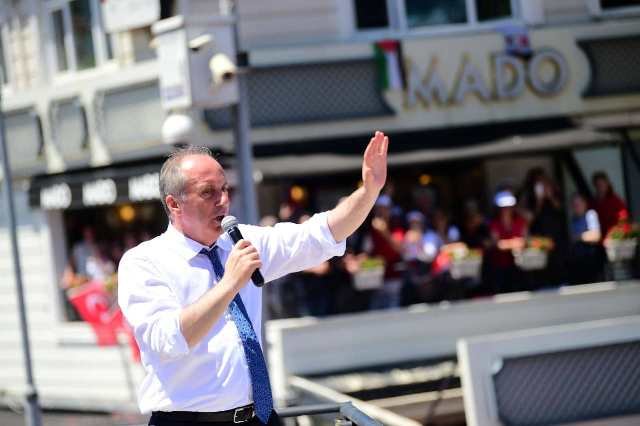 Muharrem İnce, Eyüpsultan'da halka hitap etti