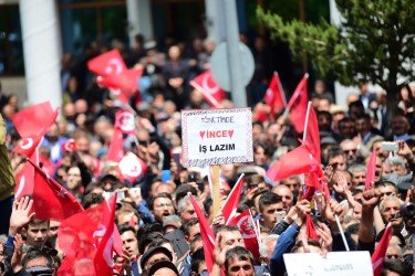 Muharrem İnce Kars mitinginde konuştu