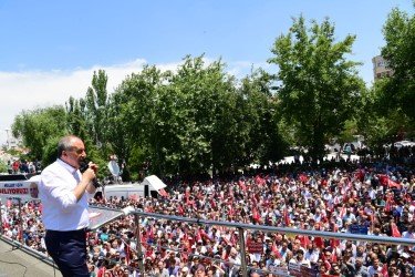 Muharrem İnce Ankara Eryaman mitinginde konuştu