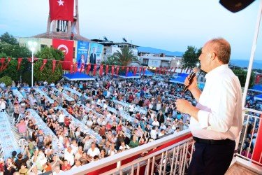 Muharrem İnce'nin Aydın mitinginden kareler