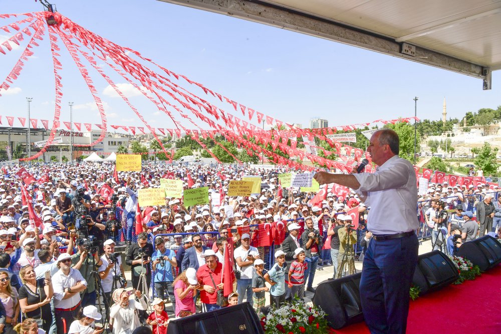 Muharrem İnce Şanlıurfa mitinginde konuştu