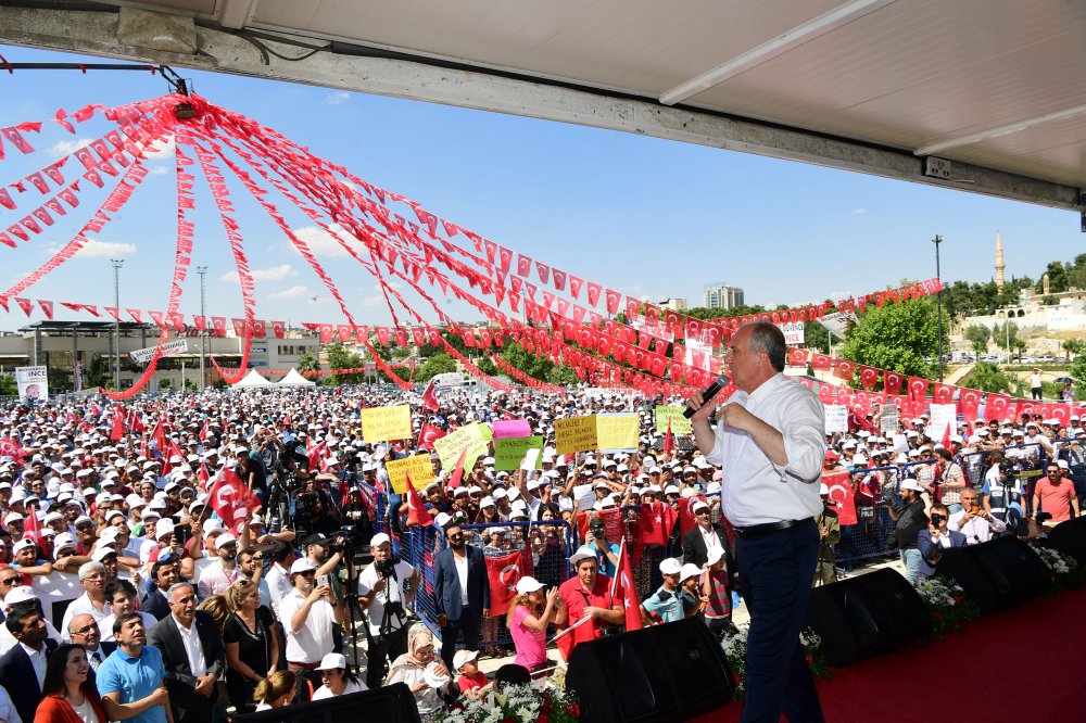 Muharrem İnce Şanlıurfa mitinginde konuştu