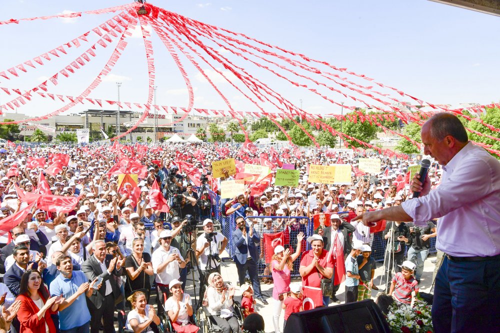 Muharrem İnce Şanlıurfa mitinginde konuştu