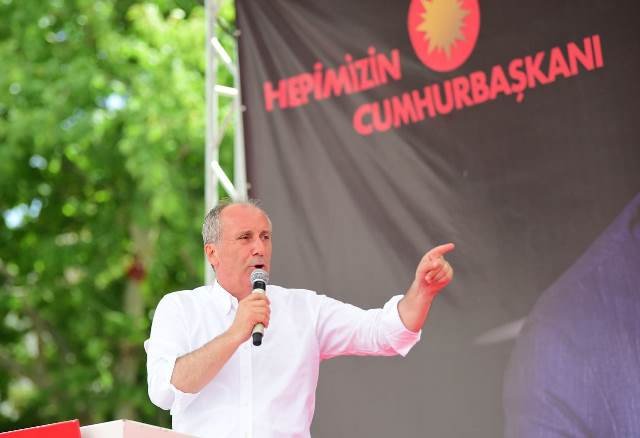 Muharrem İnce Kütahya mitinginde konuştu