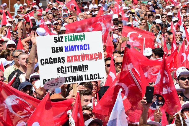 Muharrem İnce Sakarya mitinginde konuştu