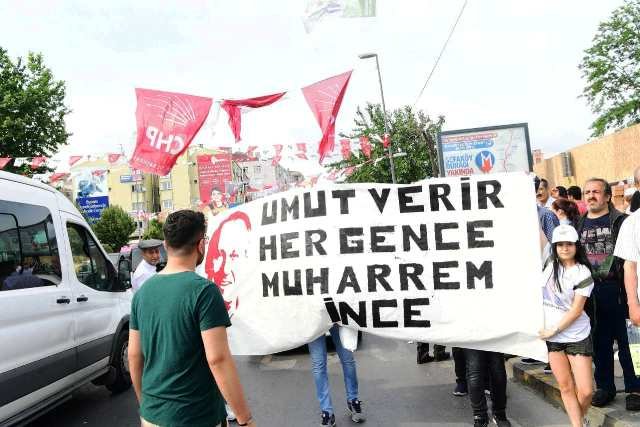 Muharrem İnce, İstanbul Küçükçekmece'de halka seslendi