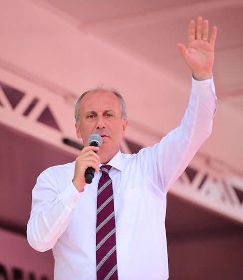 Muharrem İnce Kayseri'de halka seslendi