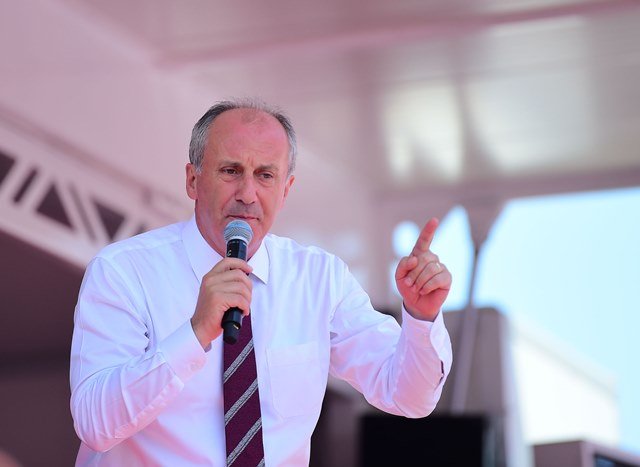 Muharrem İnce Kayseri'de halka seslendi