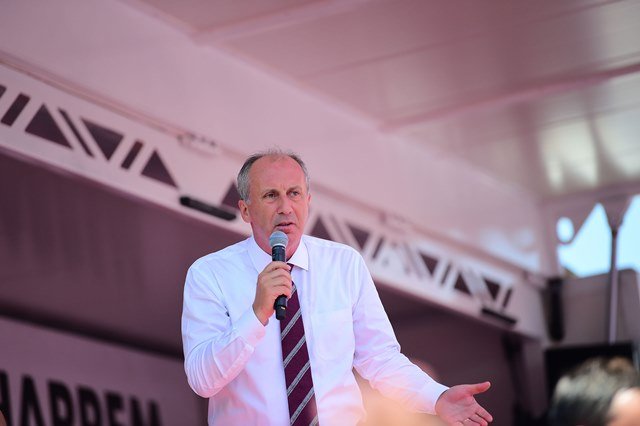 Muharrem İnce Kayseri'de halka seslendi