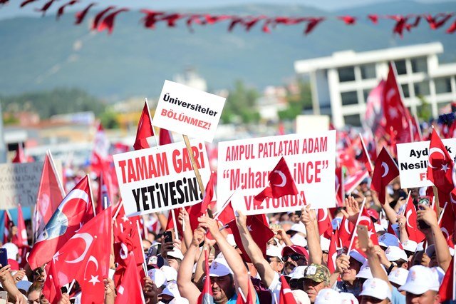 Muharrem İnce, Kayseri'de halka seslendi
