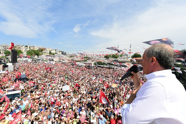 Muharrem İnce, Üsküdar'da halka seslendi