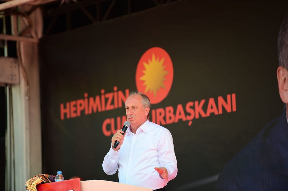 Muharrem İnce Elazığ'da halka seslendi