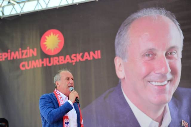 Muharrem İnce Kilis'te halka hitap etti