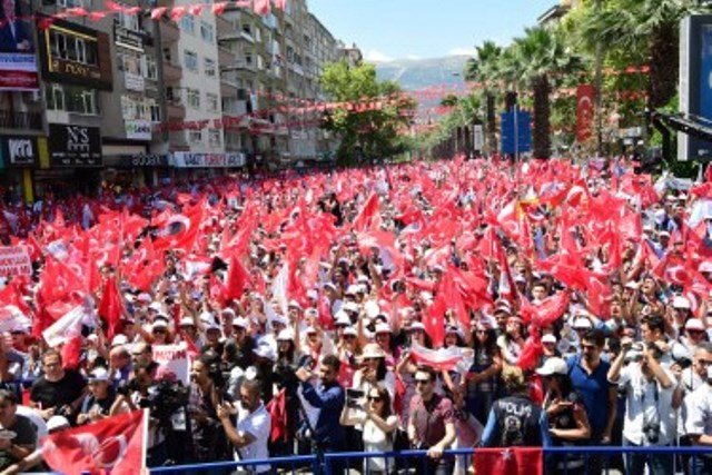 Muharrem İnce Kilis'te halka hitap etti