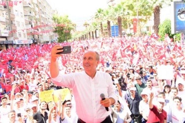 Muharrem İnce Kilis'te halka hitap etti