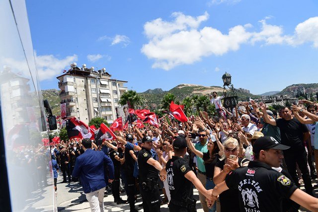 Muharrem İnce'nin Hatay mitinginden kareler