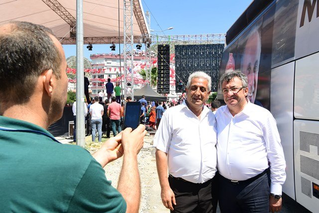 Muharrem İnce'nin Hatay mitinginden kareler