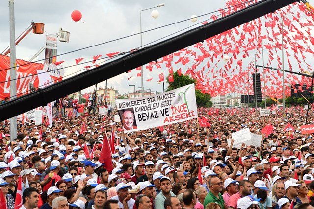 Muharrem İnce Antalya mitinginde konuştu