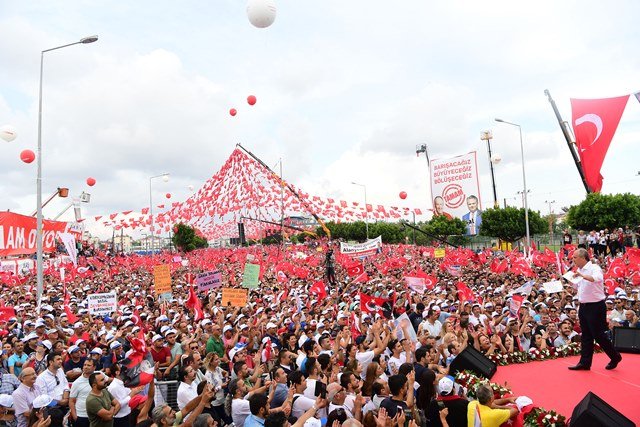 Muharrem İnce Antalya mitinginde konuştu