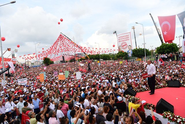 Muharrem İnce Antalya mitinginde konuştu