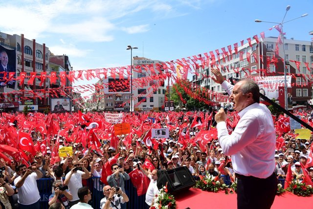 Muharrem İnce, Çorlu'da halka seslendi