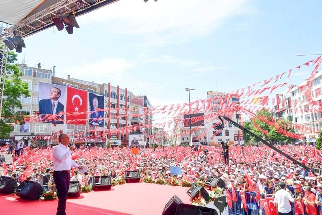 Muharrem İnce, Çorlu'da halka seslendi