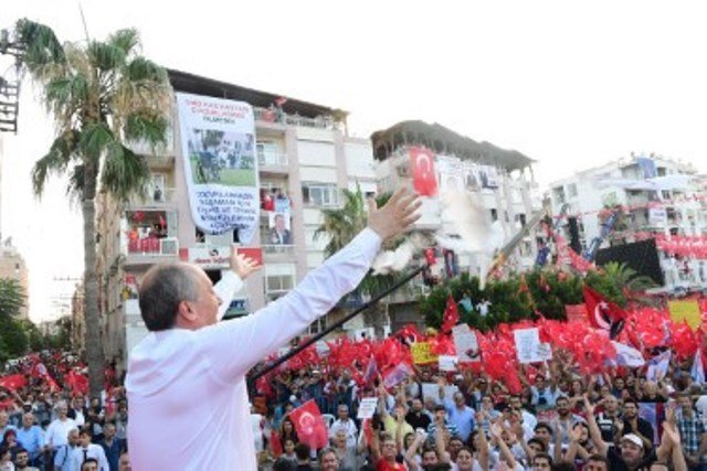 Muharrem İnce Mersin mitinginde halka seslendi