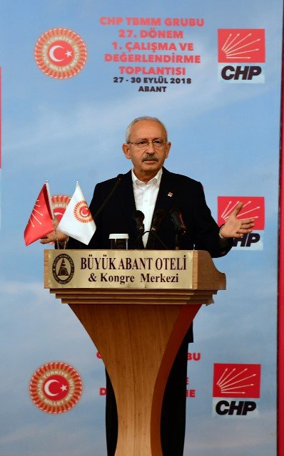 Kılıçdaroğlu, 'CHP TBMM Grubu 27. Dönem 1. Çalışma-Değerlendirme' toplantısında konuştu