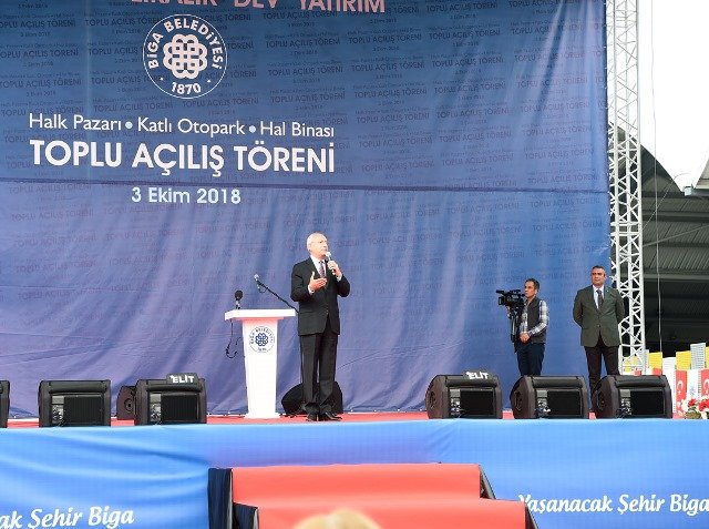 Kılıçdaroğlu, Çanakkale'de toplu açılış töreninde konuştu