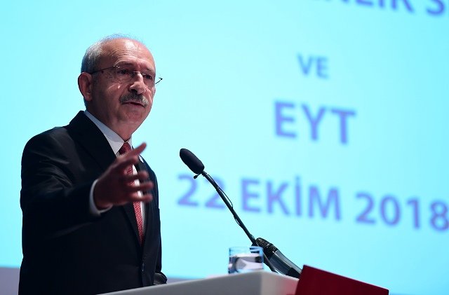 Kılıçdaroğlu EYT Çalıştayı'nda konuştu