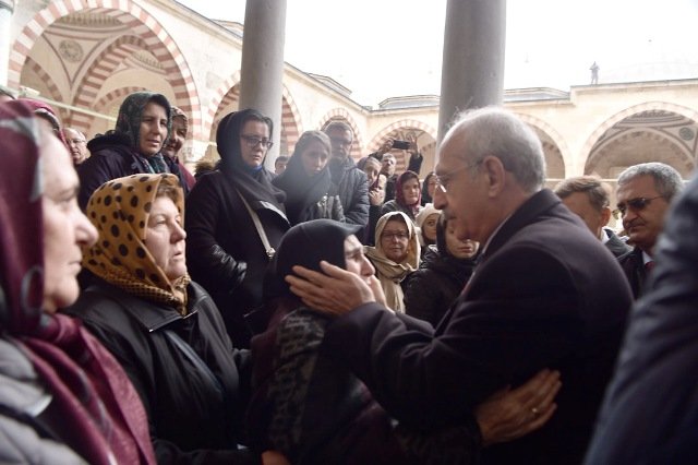 Kılıçdaroğlu, CHP Edirne Milletvekili Erdin Bircan'ın cenaze törenine katıldı