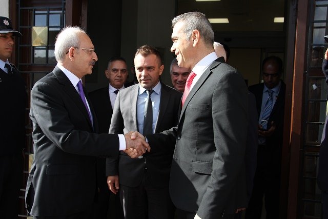 KKTC Meclis Başkanı Uluçay, Kılçdaroğlu'nu kabul etti