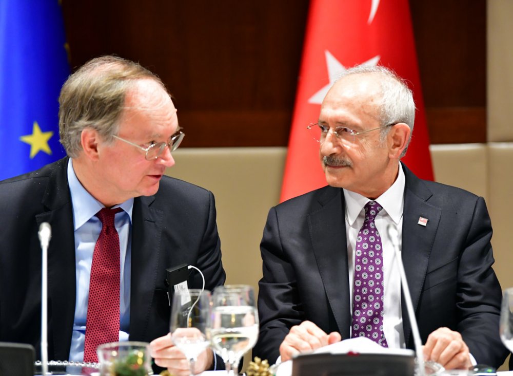 Kılıçdaroğlu, AB büyükelçileri ile yemekte buluştu