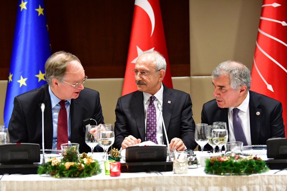 Kılıçdaroğlu, AB büyükelçileri ile yemekte buluştu