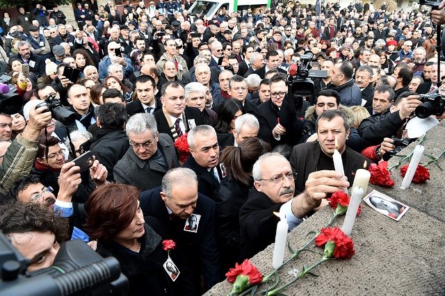 Kılıçdaroğlu, Uğur Mumcu'yu anma törenine katıdı