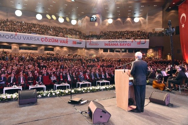 Kılıçdaroğlu, İBB adayı Ekrem İmamoğlu'nun tanıtım toplantısına katıldı