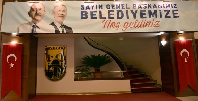 CHP Genel Başkanı Kemal Kılıçdaroğlu, Ankara Büyükşehir Belediye Başkanı Mansur Yavaş’ı ziyaret etti